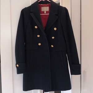 Banana Republic Navy Peacoat